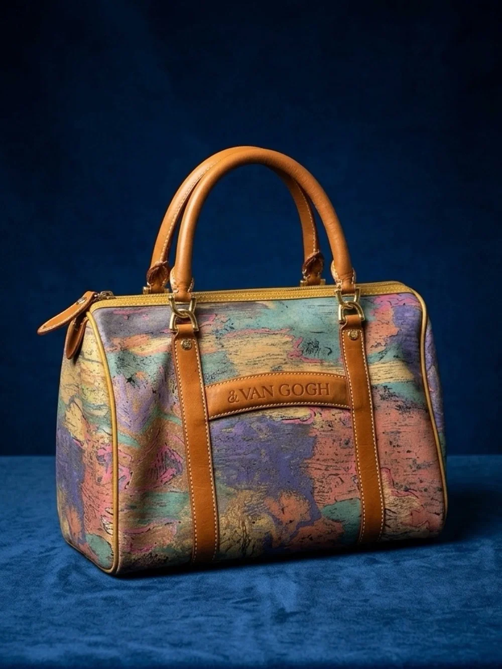 Vincent Van Gogh Paris Amsterdam Art Canvas Satchel Purse